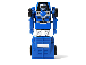 Dune Buggy Dashbots in Blue Robot Mode