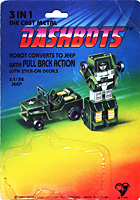 Backing Card for Jeep Plastic Dashbots