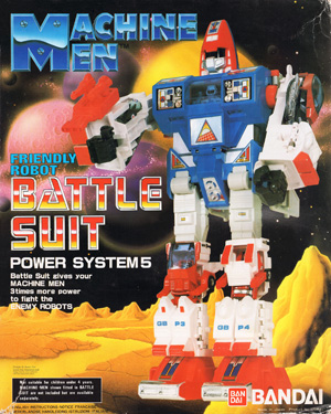 Machine Men Battle Suit Box