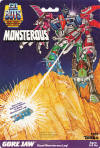 Cardback / Backing Card for Gobots Monsterous Gore Jaw