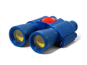 Gobots Binoculars Robot by ARCO in Blue and Red Binoculars Mode