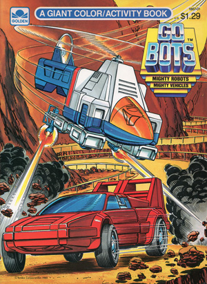 Gobots Golden A Giant Color/Activity Book