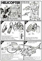 Instructions for Helicopter Machine Men Winchers