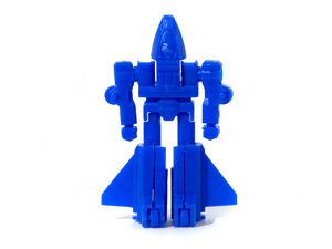 Jet Robo Blue Bootleg Mini Model Kit in Robot Mode