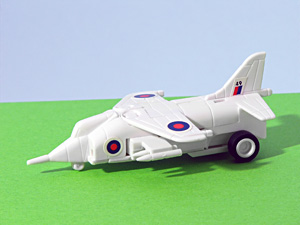 Royal-T Gobots Monogram Model Kit in Harrier Jump Jet Mode
