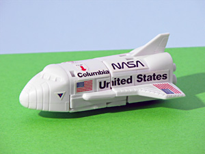 Spay-C Gobots Monogram Model Kit in Space Shuttle Mode