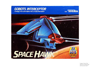 Box for Gobots Space Hawk Interceptor Space Ship