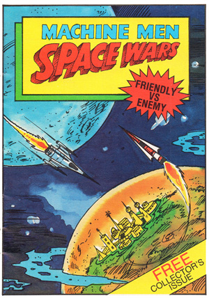 Machine Men Space Wars Comic