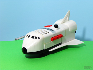 Spay-C Space Shuttle Walkie Talkies Gobots Playtime in Shuttle Mode
