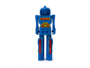 Steam Robo Blue Bandai Gachapon Model Kit in Robot Mode
