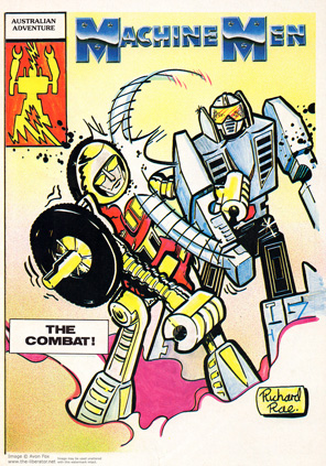 Machine Men The Combat Comic