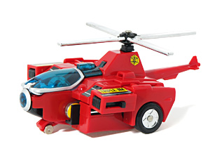 Triple Jim Machine Robo in Helicopter Mode