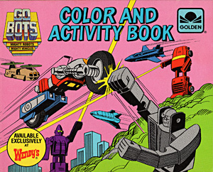 Wendy's Gobots Colour and Activity Book