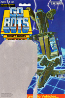 Gobots Bad Boy Cardback / Backing Card