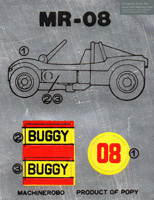 Stickers Sheet for Buggy Robo MR-08