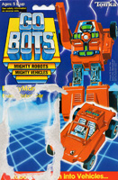 Orange Buggyman Gobots Cardback / Backing Card