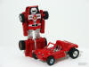 Australian Machine Men Red and White Buggyman Shown in Both Modes
