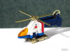 Helicopter Robot with Gold Rotors Gobots Cop-Tur Bootleg in Helicopter Mode