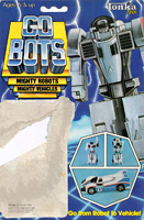 Cardback / Backing Card for Gobots White Crasher