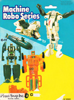 Cardback for C-11 Machine Robo Series Bootleg