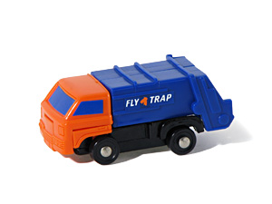 Fly Trap in Garbage Truck Mode