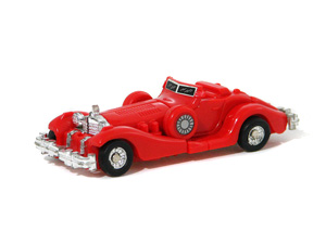 Good Knight in Red Excalibur Series 3 Roadster Mode