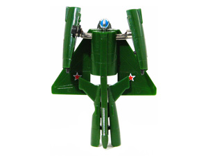 Gunnyr Robo Machine and Machine Men Green Version in Robot Mode