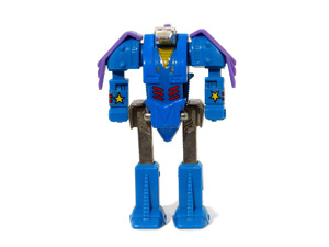 Hornet Gobots MR-52 Blue and Purple Version in Robot Mode