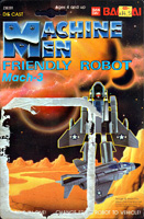 Machine Men Cardback / Backing Card for Mach-3