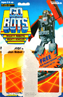 Gobots Cardback / Backing Card for Man-O-War