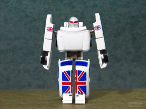 Machine Robo Series Mini Cooper Robo MR-38 in Robot Mode