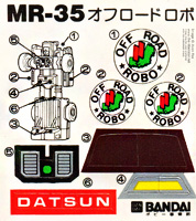 Sticker Sheet for Offroad Robo MR-35
