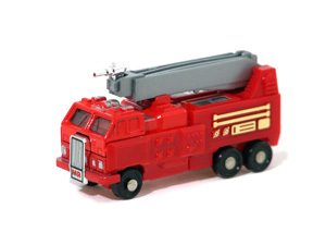 Gobots Pumper in Red Fire Engine Mode