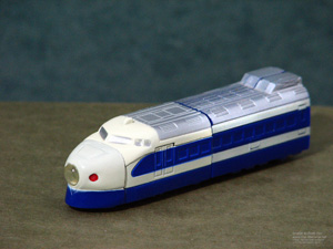 Shinkansen Robo MR-12 in Blue Bullet Train Mode