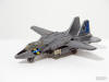 Sky-Jack Clear Canopy Version in Dark Grey F-14 Tomcat Jet Mode