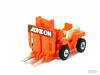 Autocon Promotional Gobots Spoons in Orange and Cream Forklift Mode