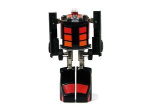 Gobots Black Tail Pipe in Robot Mode MR-42