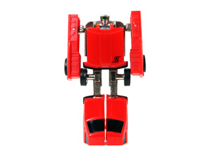 Tailpipe Red Gobots Version in Robot Mode MR-42