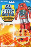 Cardback / Backing Card for Gobots Turbo