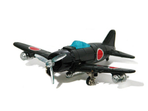 Gobots Zero in Robot A6M Fighter Mode