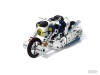 Bike Robo Best 5 in Dark Blue and White Motorcycle Mode