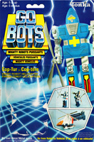 Cop-Tur Gobots Canadian Instructions Card / Cardback