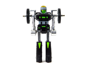 Gobots Black and Green Version in Robot Mode