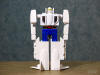 Machine Robo Series Best 5 White and Blue Eagle Robo in Robot Mode