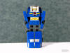 Glasslite Mutante Blue Galian Gobots Hans-Cuff Bootleg in Robot Mode