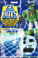 Geeper Creeper Gobots Canadian Instructions Card / Cardback