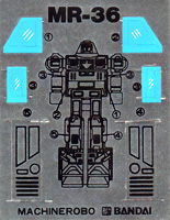 Stickers Sheet for Mixer Robo MR-36