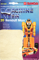 Cardback for Renault Man Machine Men