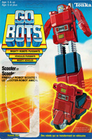 Scooter Gobots Canadian Card / Cardback