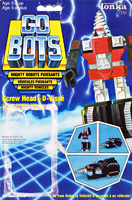Canadian Instructions Cardback / Backing Card for Gobots Screw Head